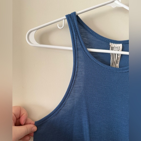 Free People Ribbed Racerback Swing Tank - Picture 2 of 6